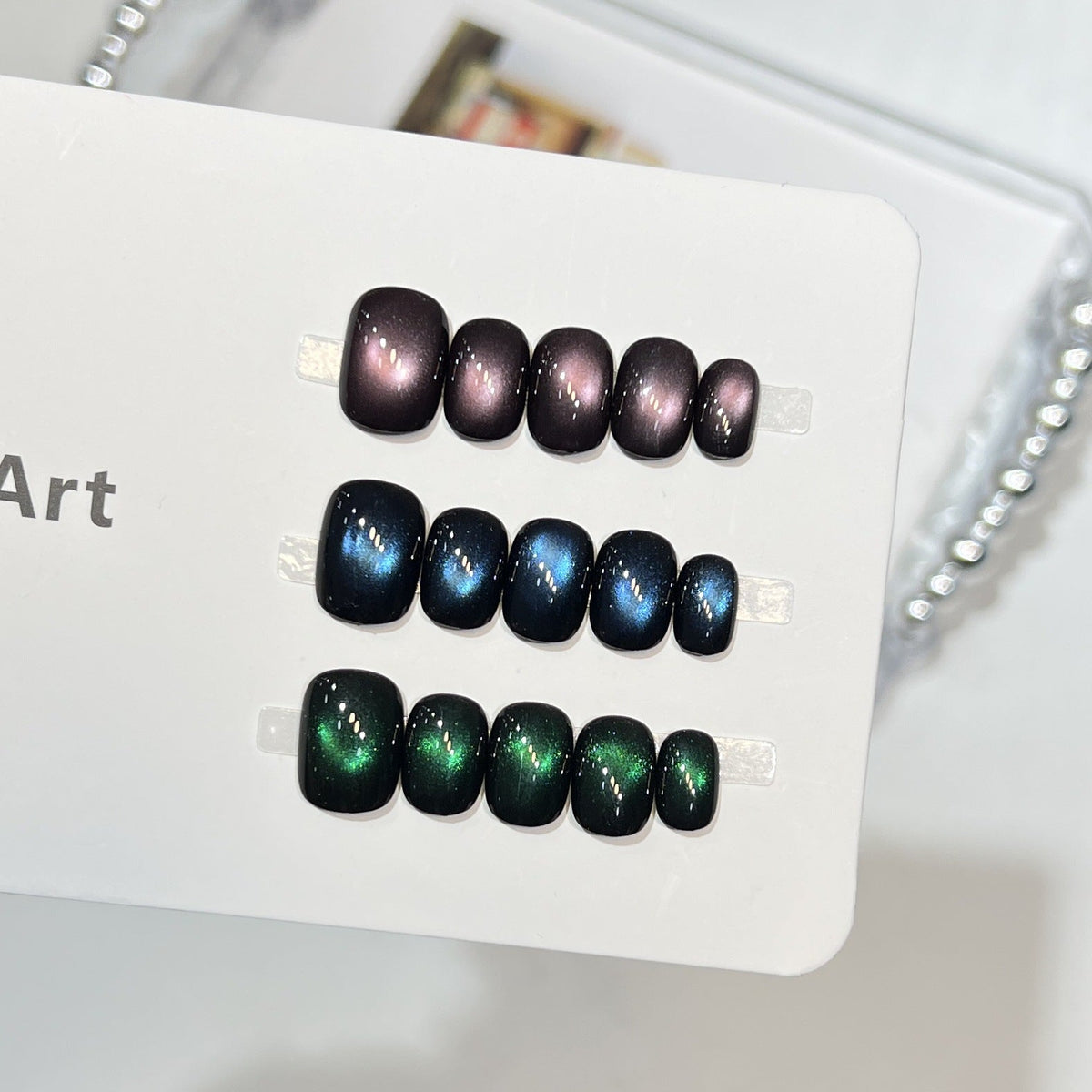 Galaxy-Themed Press-On Nail Art Set — product view 3
