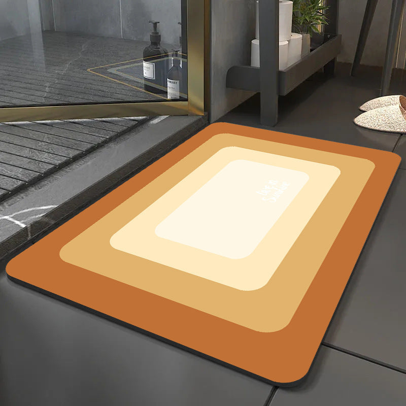 Modern Layered Bathroom Mat LoungeYard — product view 6