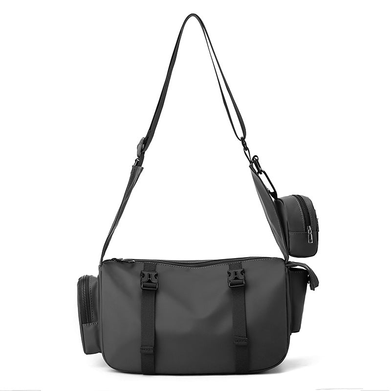 Shoulder bag with ergonomic design and versatile compartments LoungeYard — product view 4