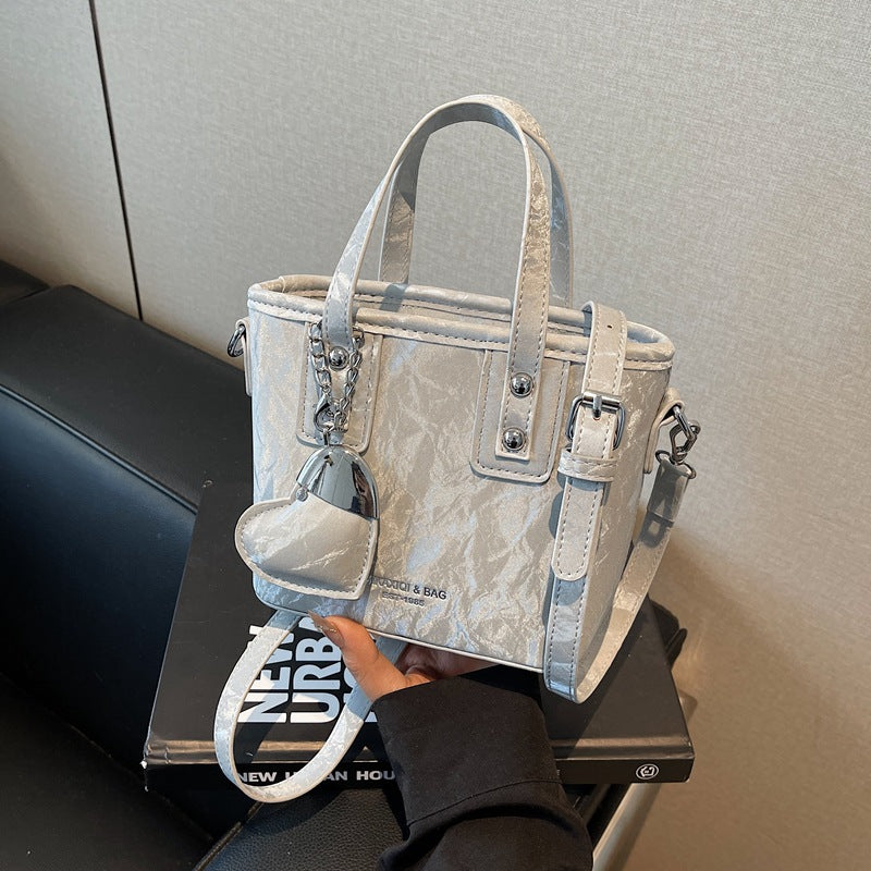 Stylish Mini Handheld Satchel LoungeYard — product view 1