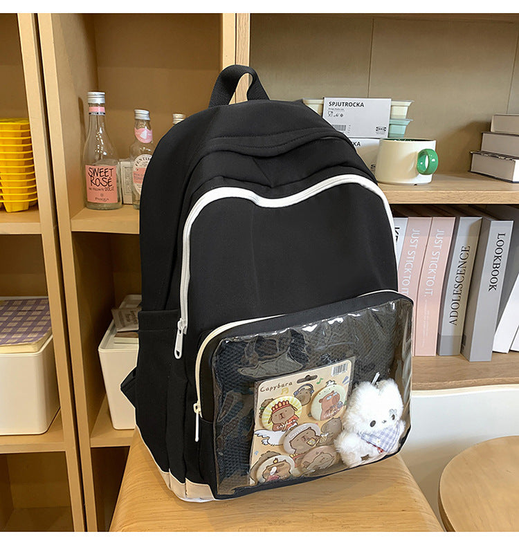 Stylish Kids' Backpack with Plush Decor — product view 3