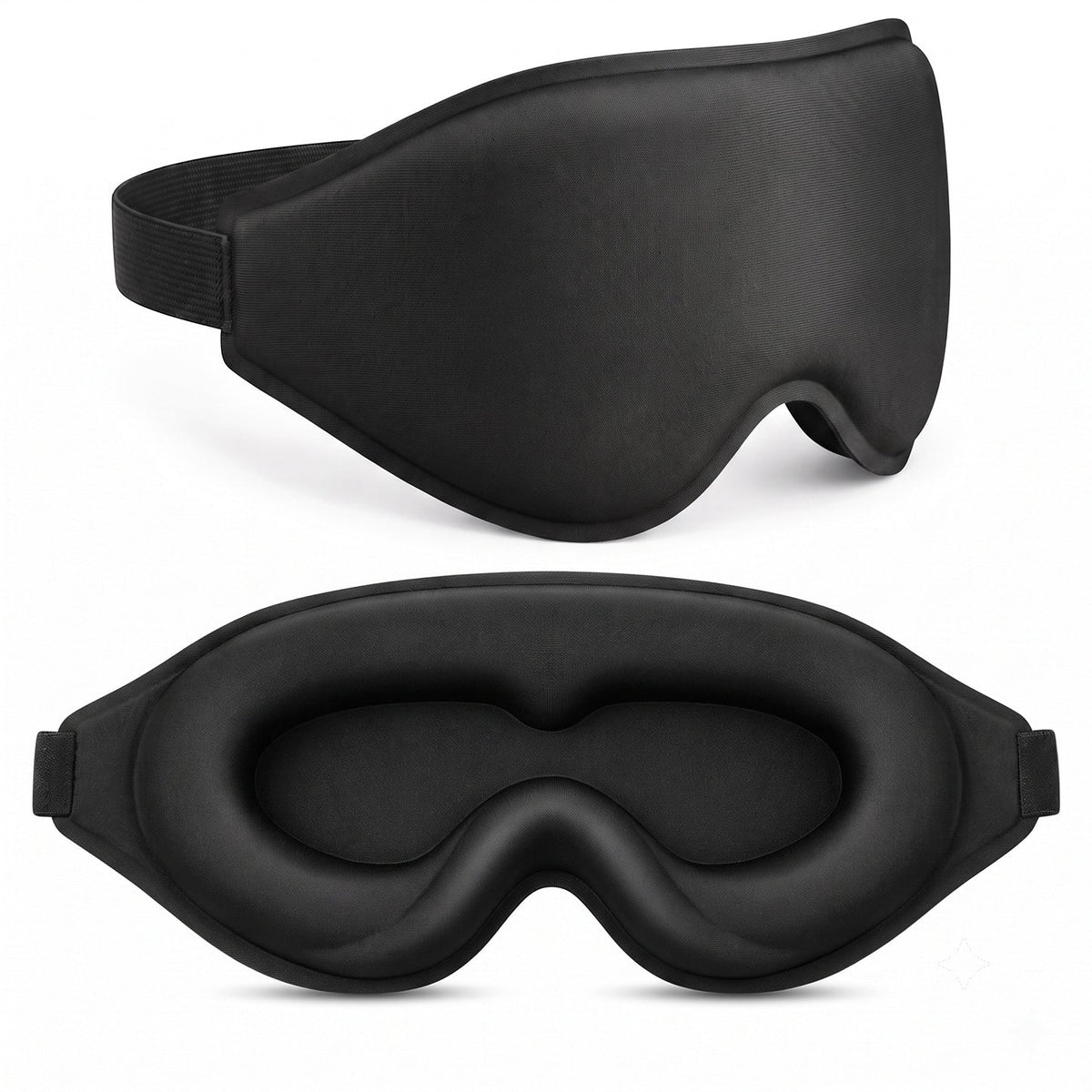 Contoured Sculpted Memory Foam Sleep Mask LoungeYard — product view 4