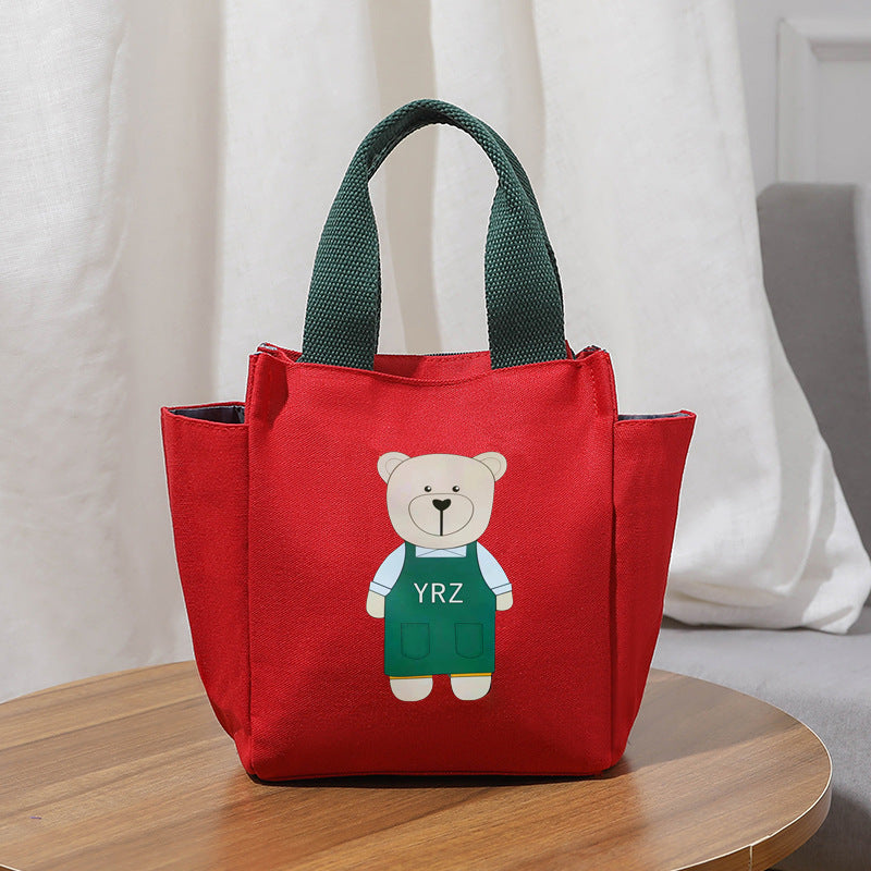 Cute Cartoon Tote Bag LoungeYard — product view 5