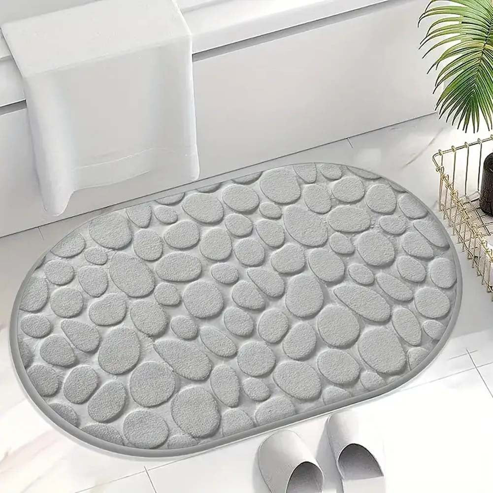 Soft Pebble Textured Bath Mat — product view 6