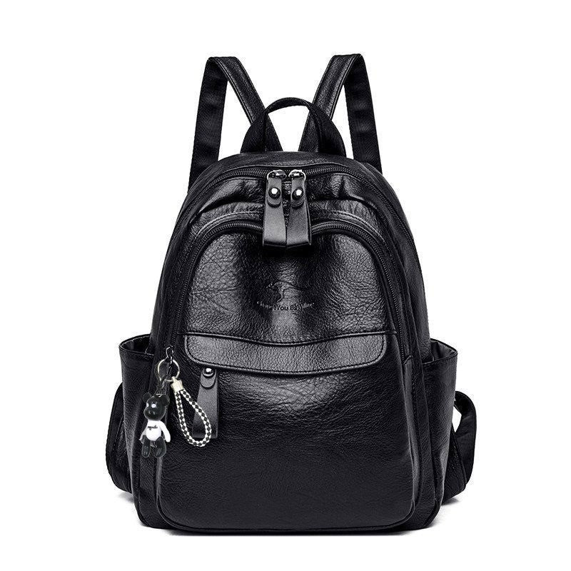 Stylish Black Backpack LoungeYard — product view 6