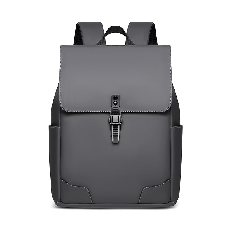 Premium Leather Laptop Backpack LoungeYard — product view 1