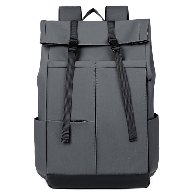 Roll-Top Urban Commuter Backpack LoungeYard — product view 3