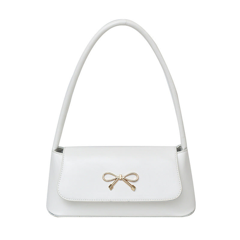 Elegant Bow-Detail Handheld Handbag — product view 3