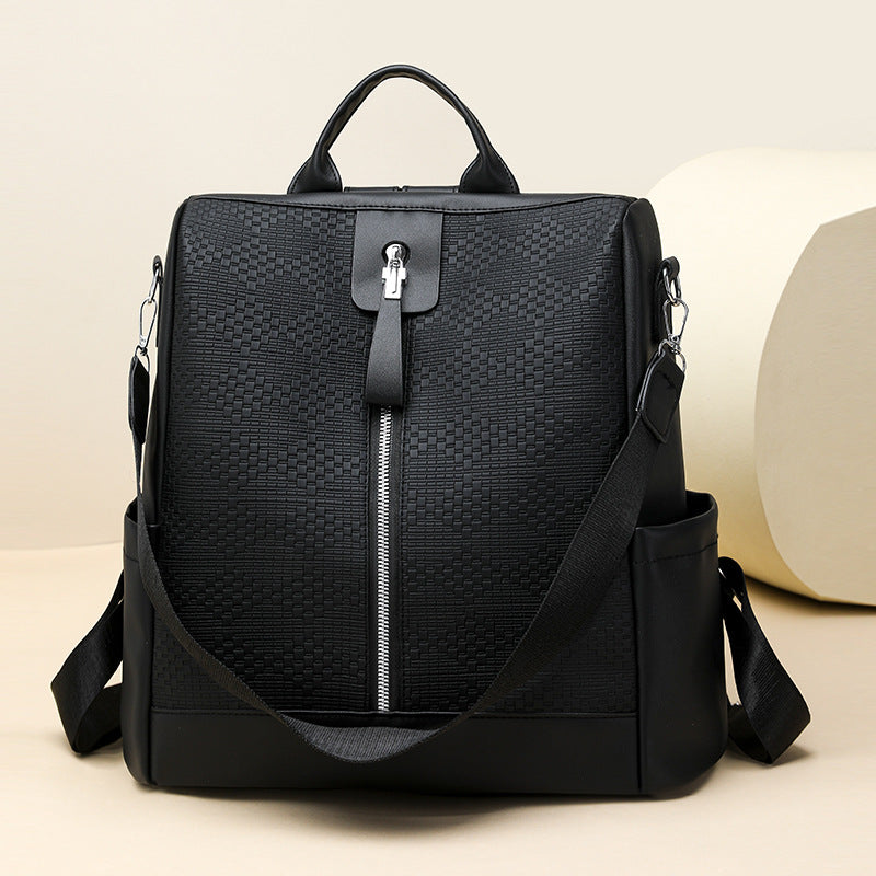 Multi-Functional Textured Backpack LoungeYard — product view 1