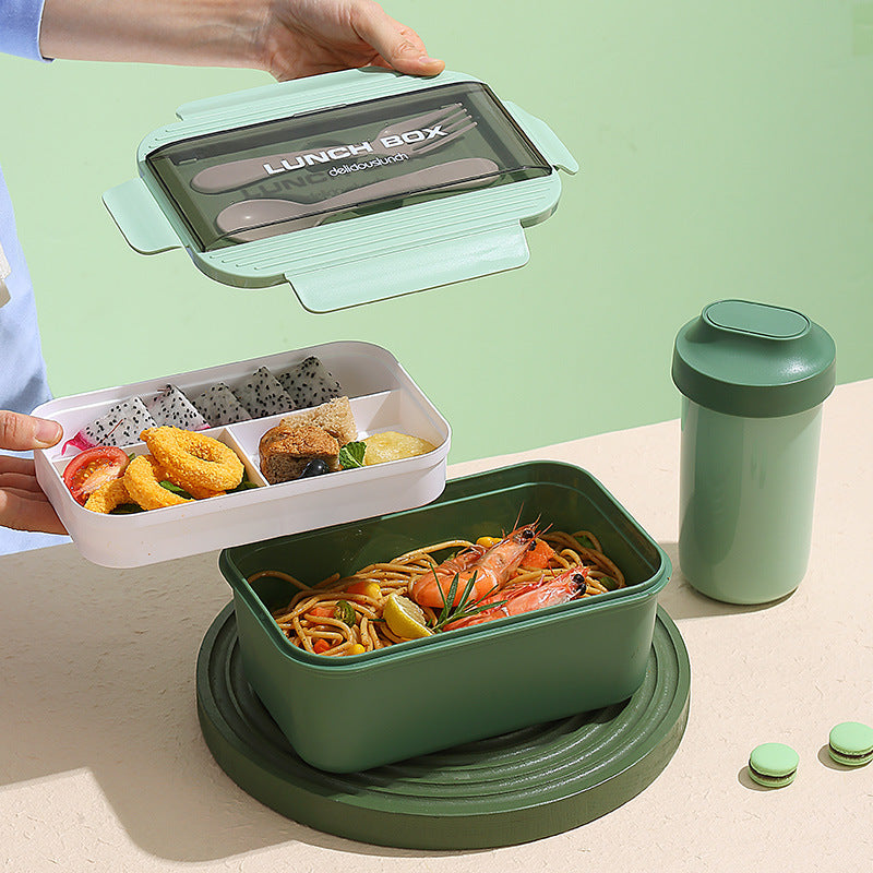 Double-Layer Leak-Resistant Lunch Box — product view 3