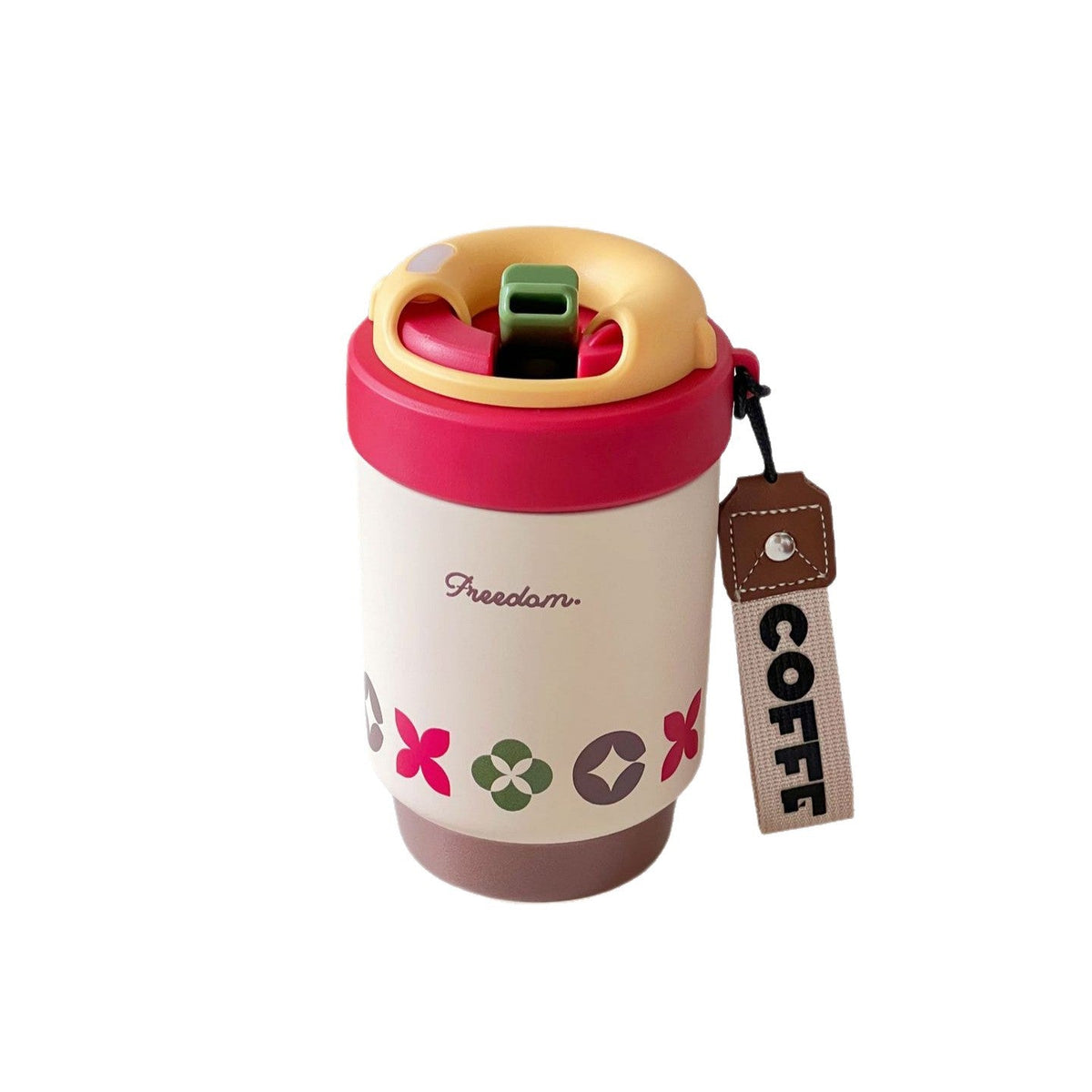 Women's Insulated Coffee Cup with Practical Closure Mechanism LoungeYard — product view 5