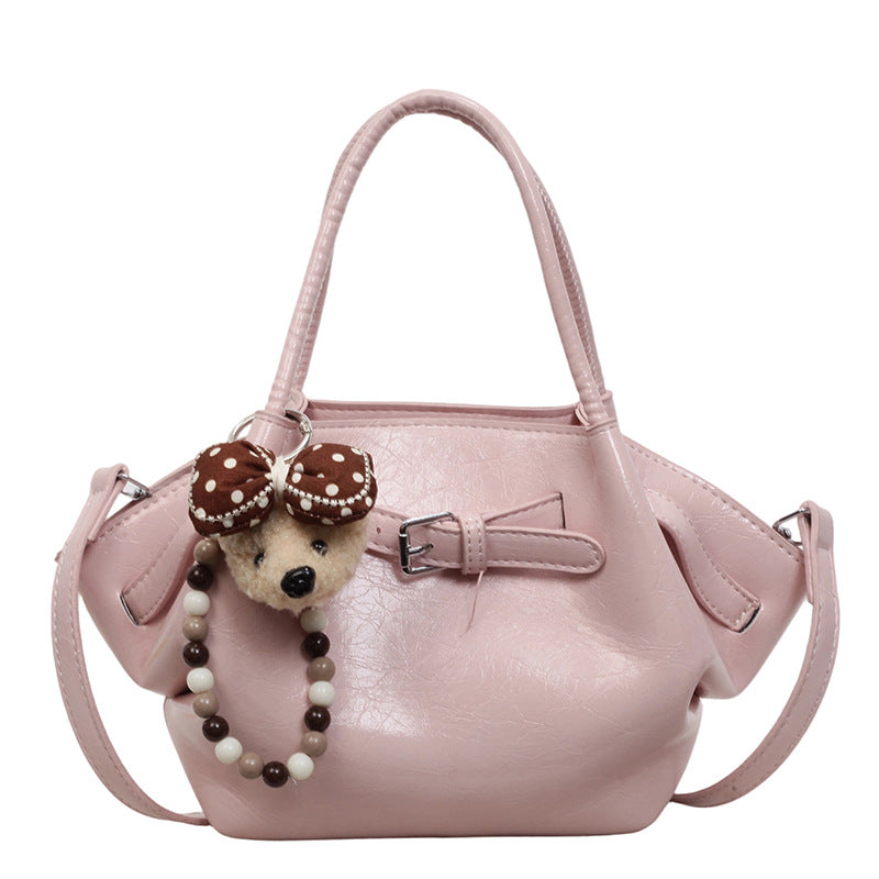 Chic Bow Accent Handbag LoungeYard — product view 5