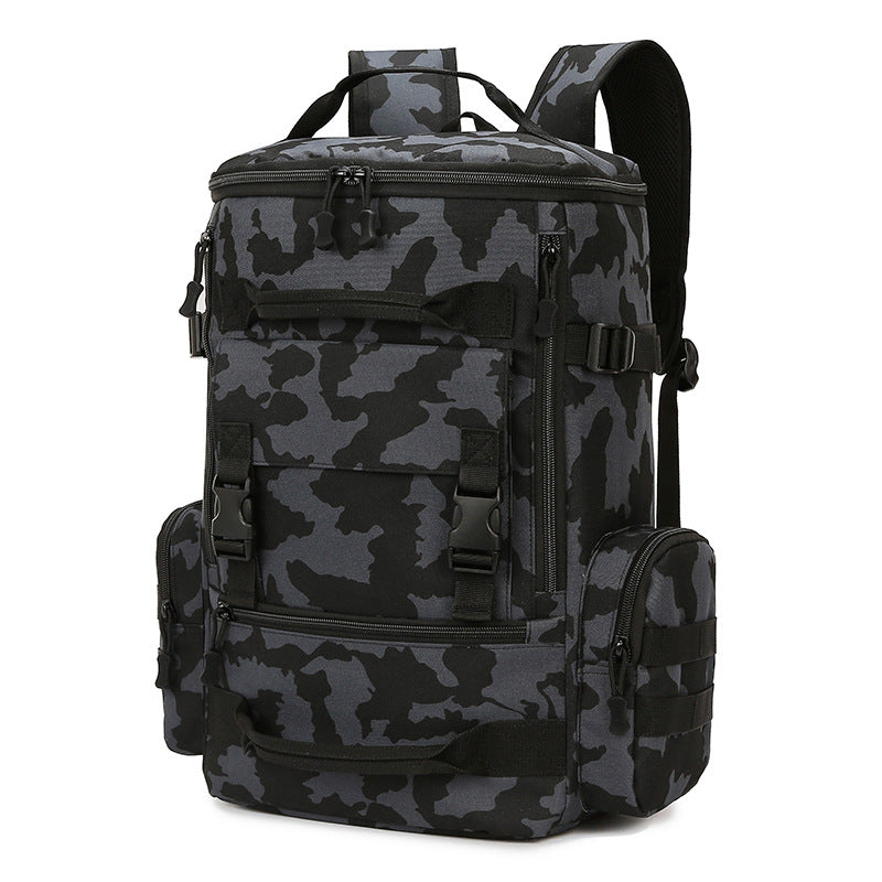 Versatile Camo Hiking Backpack LoungeYard — product view 5