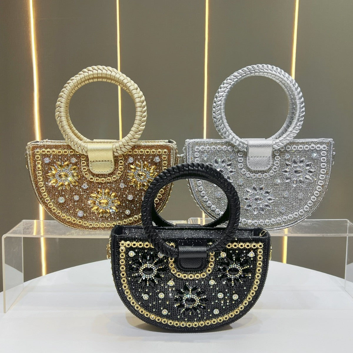 Handcrafted Decorative Evening Handbag — product view 4