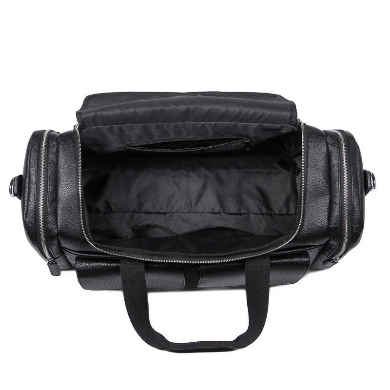 Spacious and Durable Travel Bag with Multiple Outer Pockets LoungeYard — product view 3