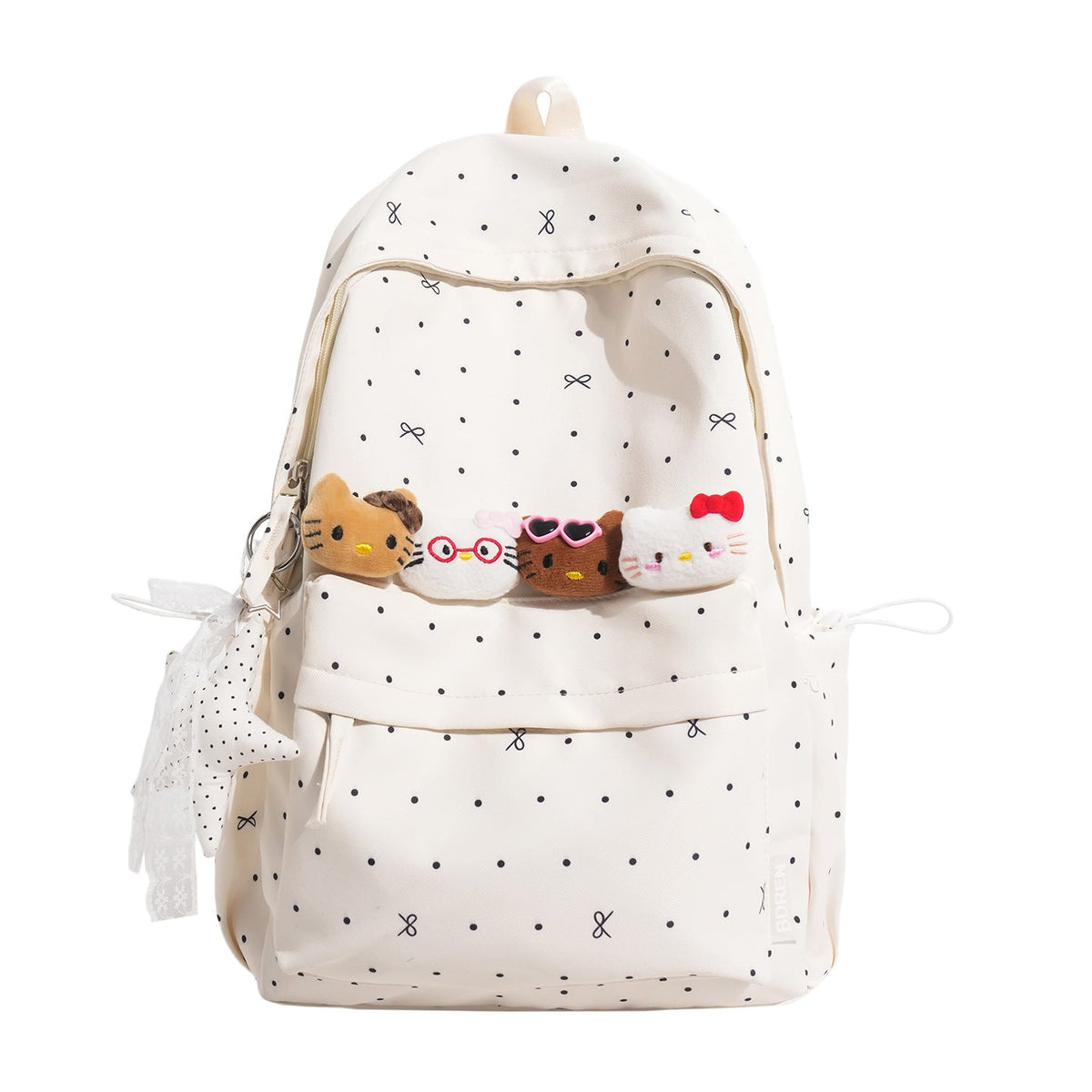 Cute Plush Character Backpack LoungeYard — product view 4