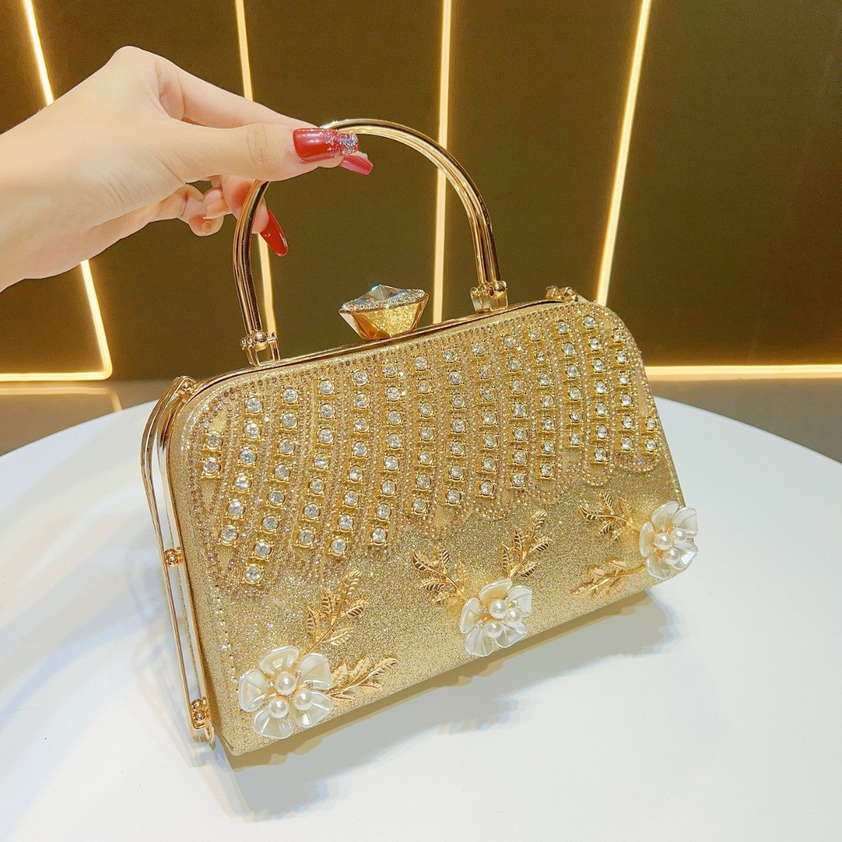 Luxurious Embellished Evening Handbag — product view 1
