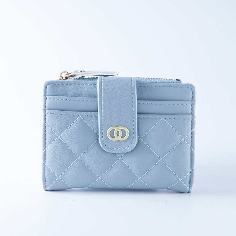 Quilted Leather Cardholder — product view 3
