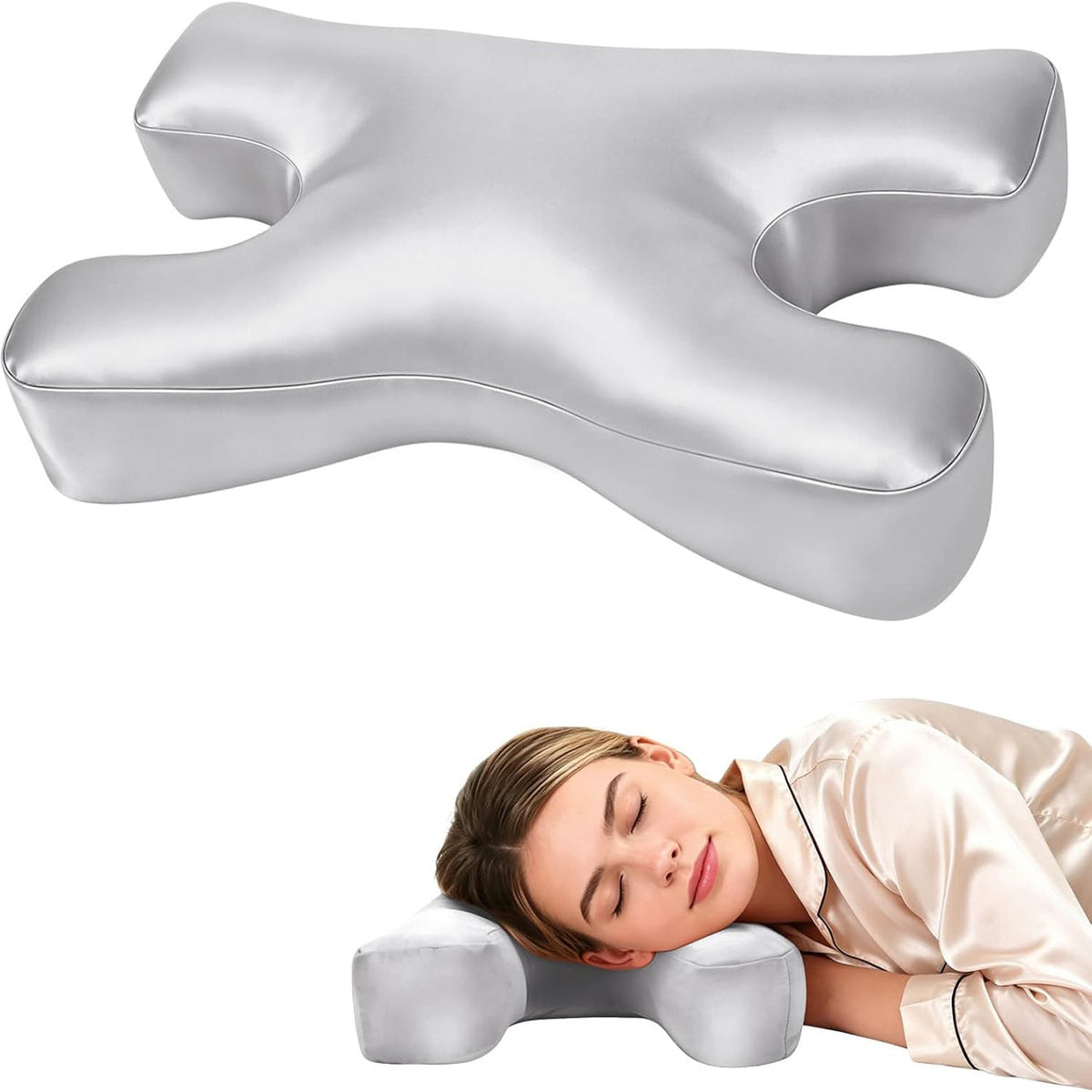 ergonomic neck cushion LoungeYard — product view 1