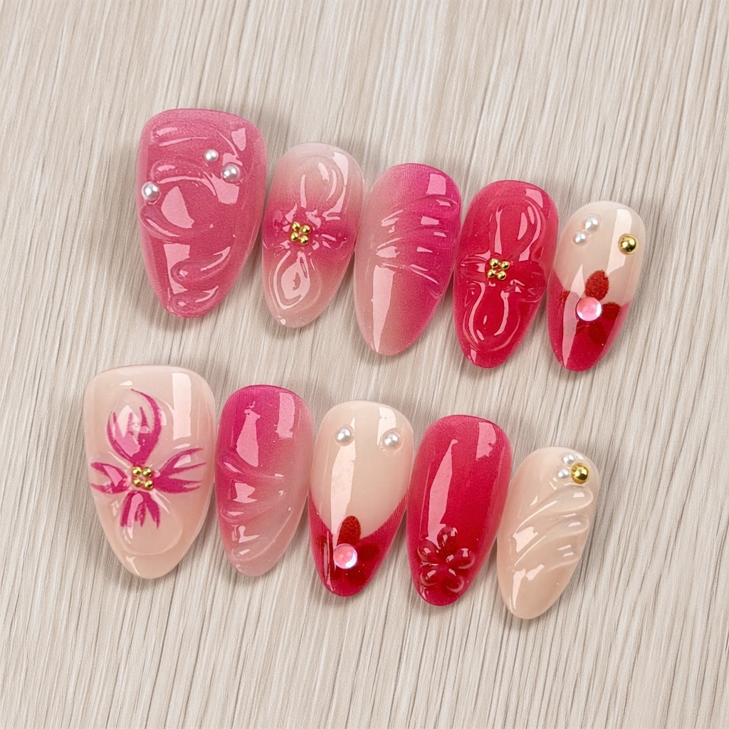 Artistic Press-On Nail Design Set — product view 3