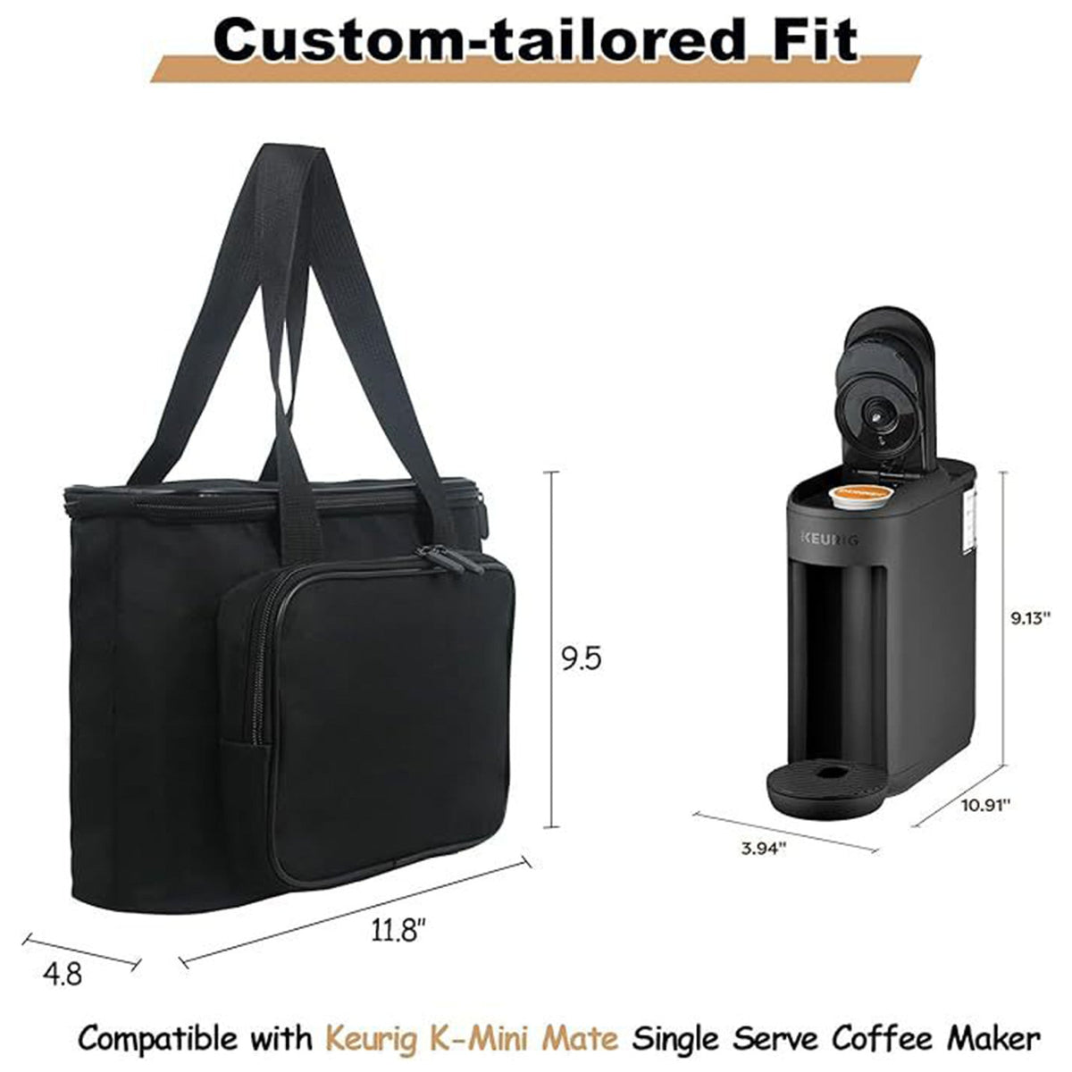 Tote bag for coffee machines LoungeYard — product view 6