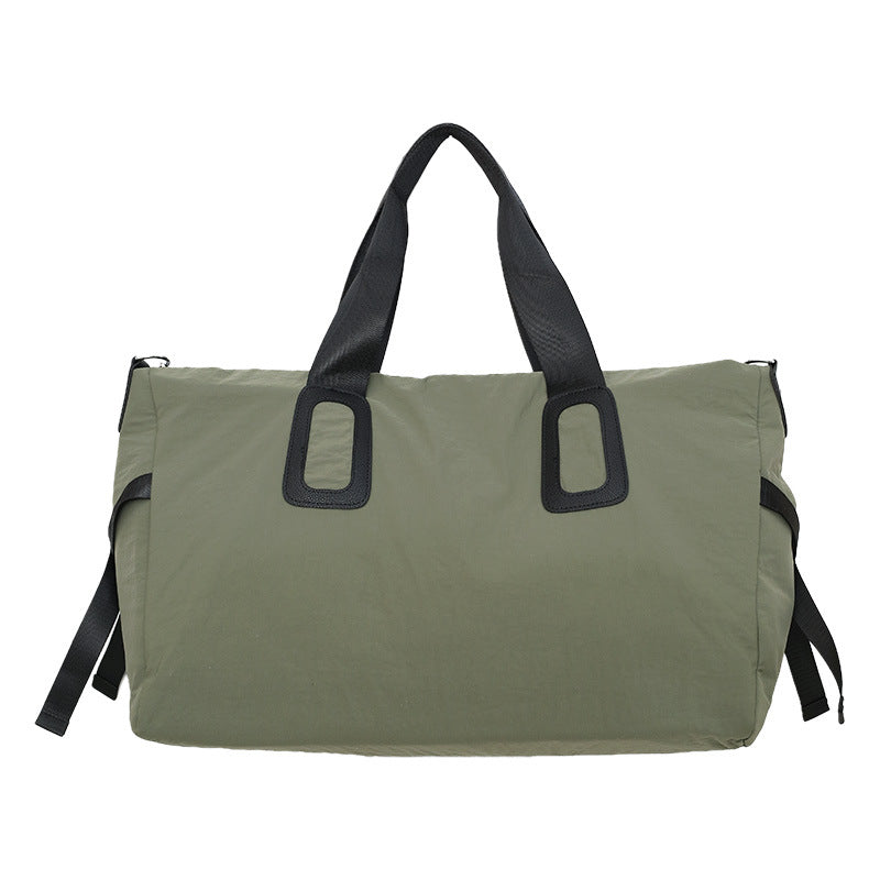 Spacious Sports Duffel Bag with Sturdy Carry Handles and Adjustable Shoulder Strap LoungeYard — product view 2