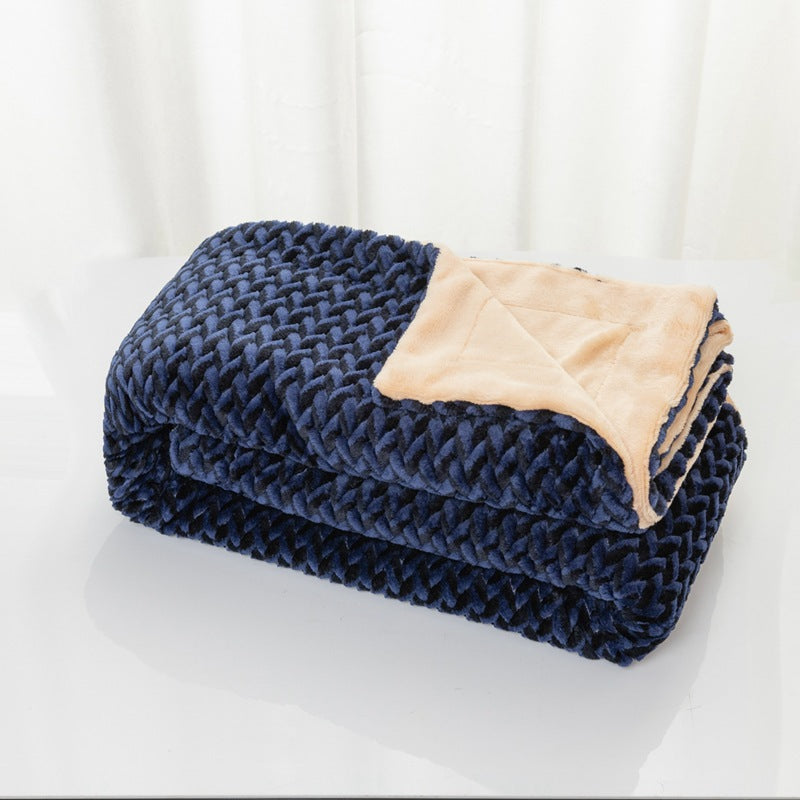 Women's soft and cozy microfiber blanket LoungeYard — product view 6