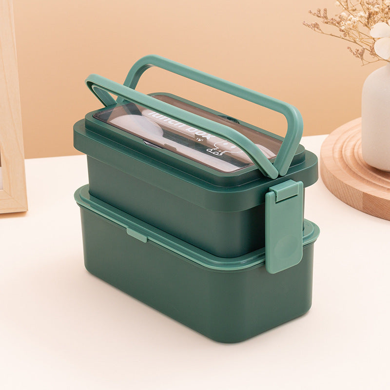 Stackable Multi-Compartment Lunch Box with Airtight Seal — product view 3