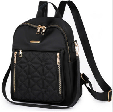 Women's Quilted Multi-Pocket Backpack LoungeYard — product view 6