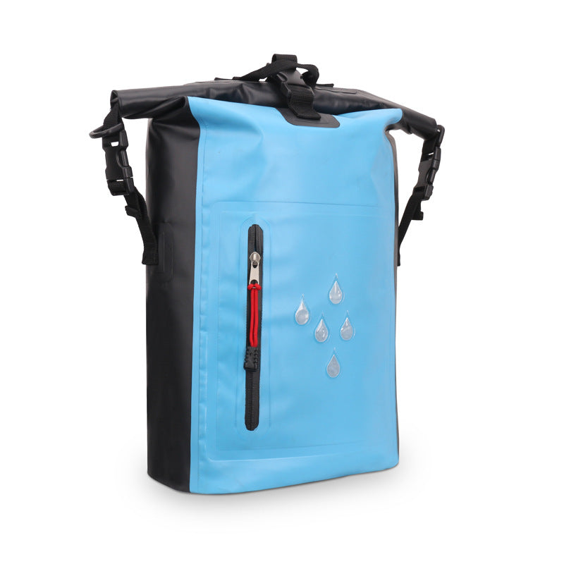 Unisex Waterproof Backpack Bag with Practical Compartments LoungeYard — product view 5