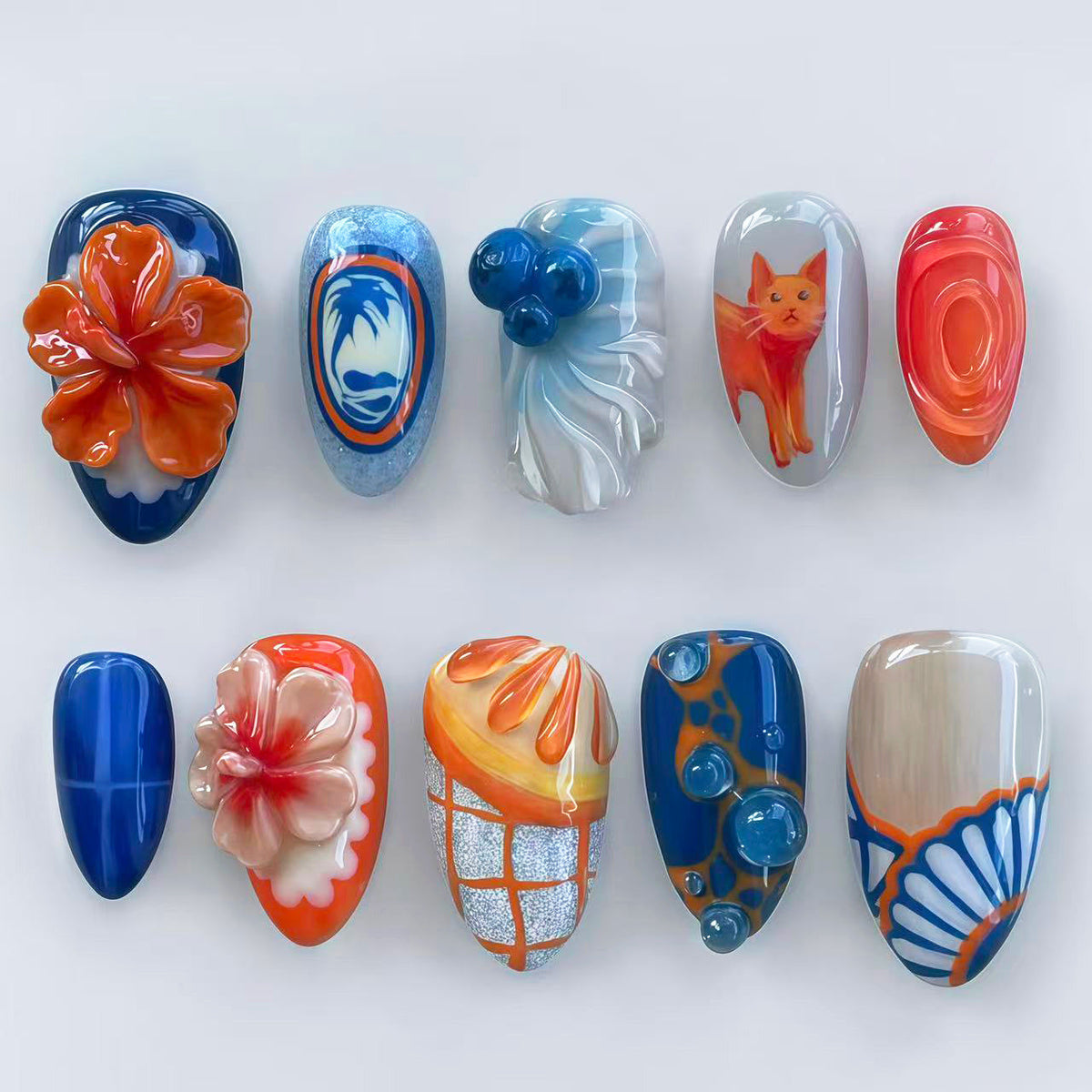 Decorative Artistic Press-On Nail Collection — product view 1