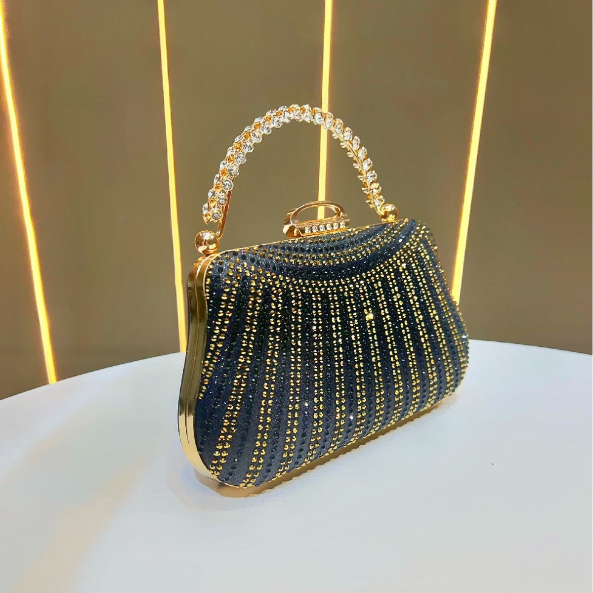 Decorative Rhinestone Evening Handbag — product view 2