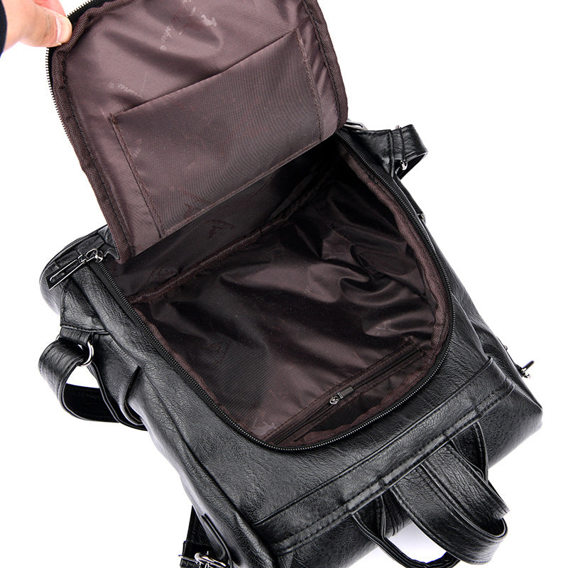 Stylish Bow-Accented Backpack LoungeYard — product view 4