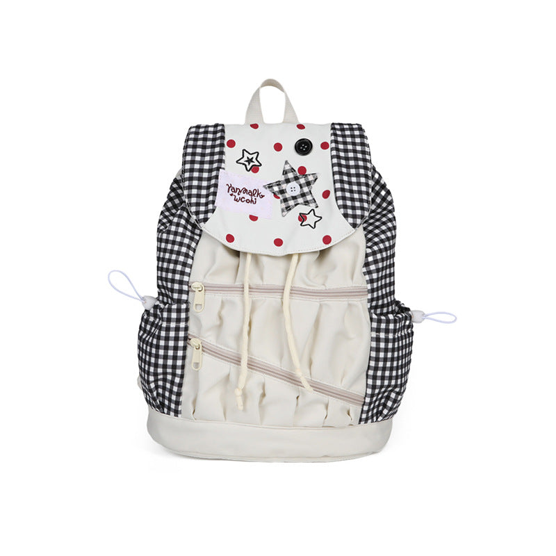 Playful Graphic Drawstring Backpack LoungeYard — product view 5
