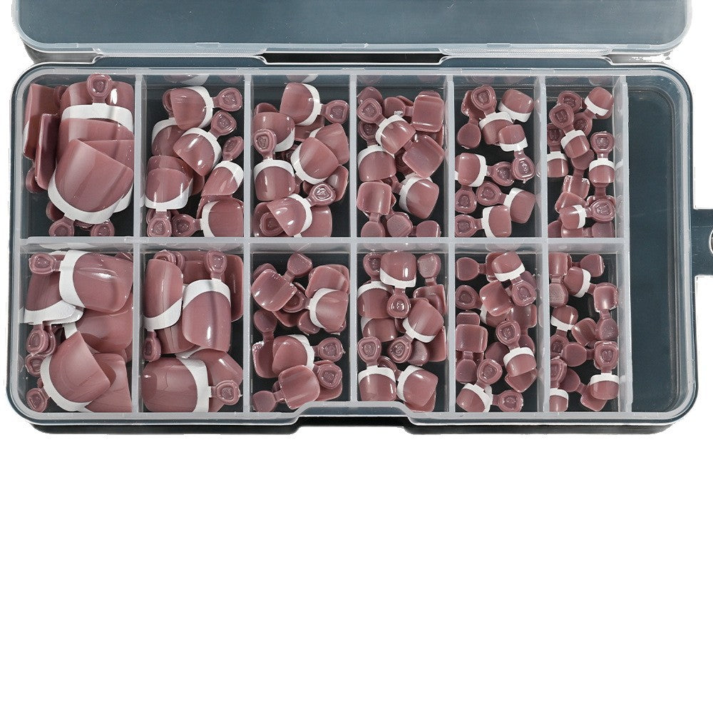 French Tip Press-On Nail Set — product view 4