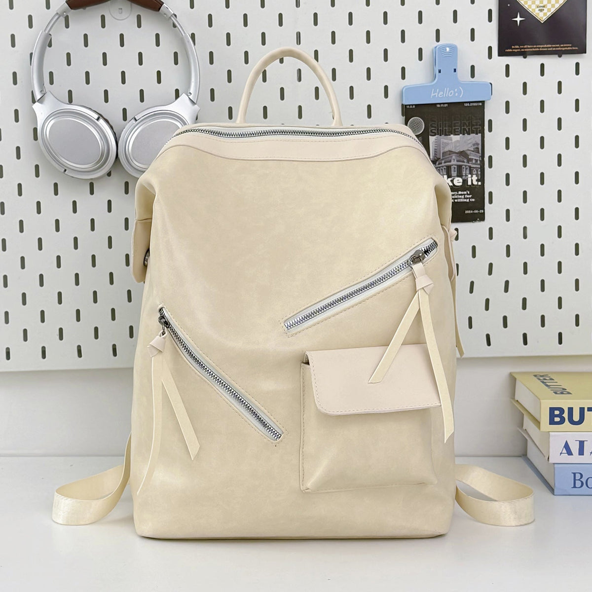 Chic Multi-Pocket Backpack LoungeYard — product view 7