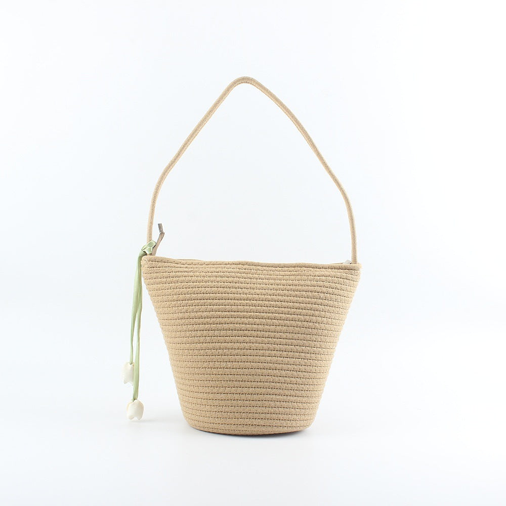 Handcrafted Handbag In Minimalist Design LoungeYard — product view 5