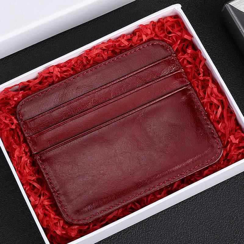 Minimalist Leather Card Holder LoungeYard — product view 4