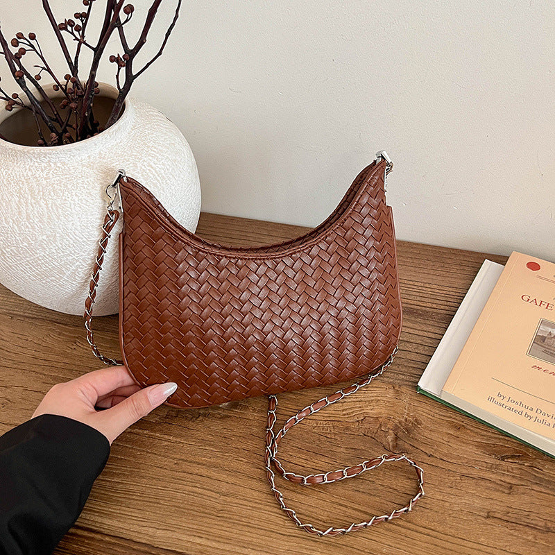 WoWoven Faux Leather Hobo Bag LoungeYard — product view 2