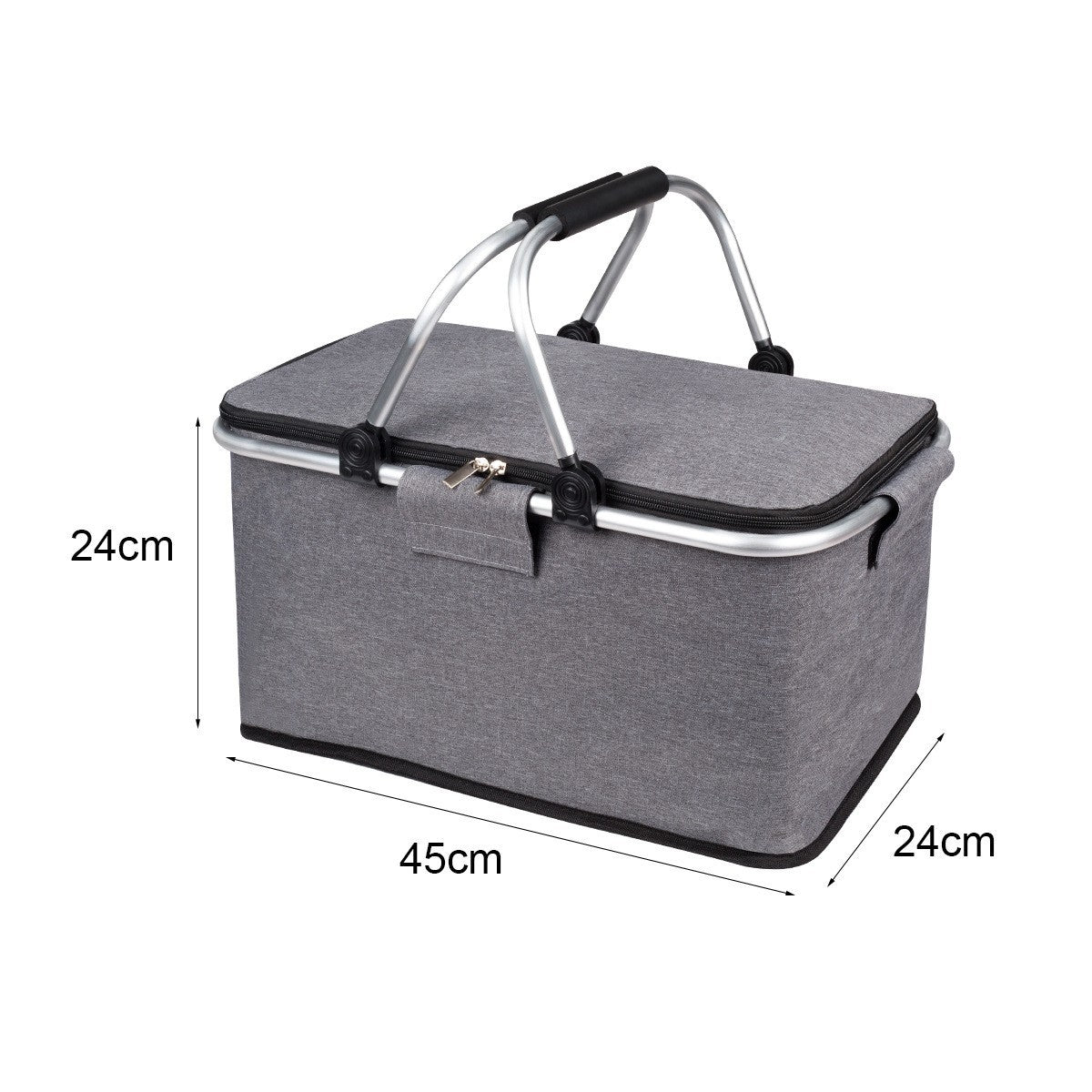 Ladies cooler bag with practical carrying handles and insulating function LoungeYard — product view 2