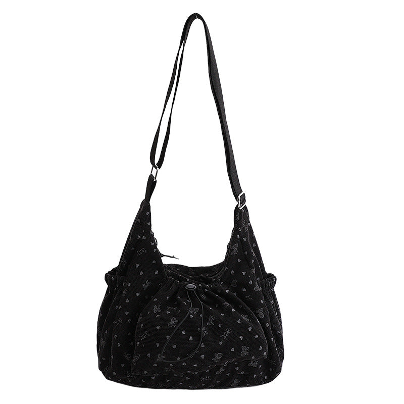 Casual Textured Shoulder Bag — product view 7