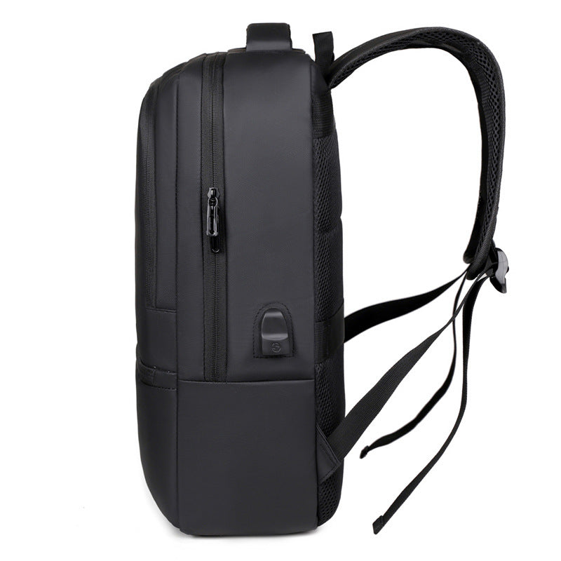 High-quality business backpack with multiple compartments and padded laptop compartment LoungeYard — product view 4