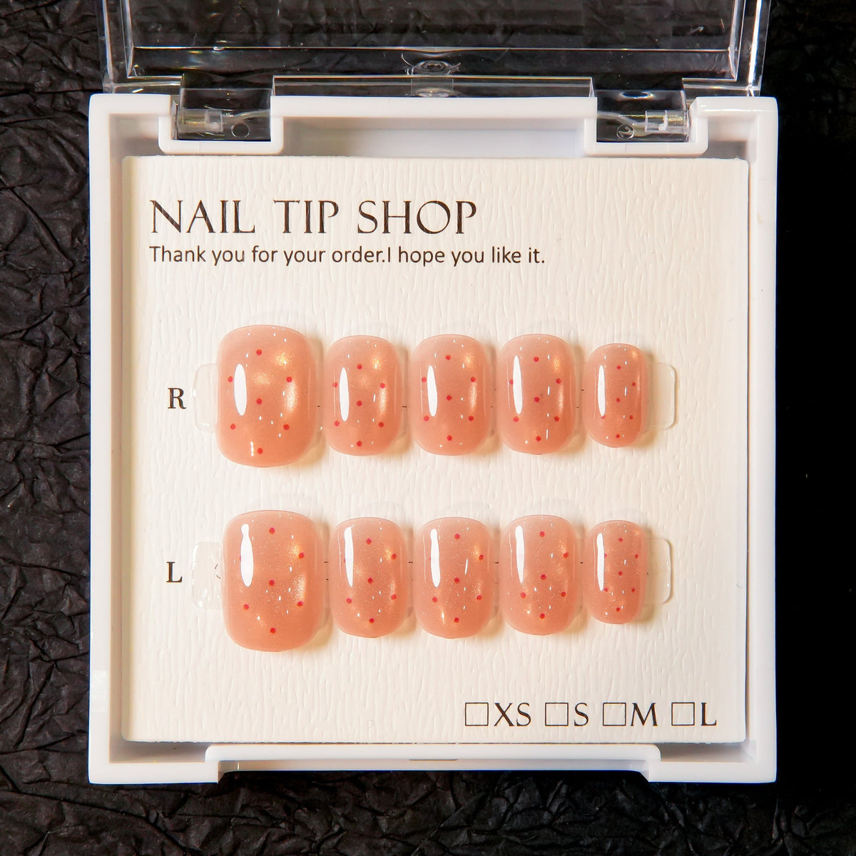 Sparkling Press-On Nail Tips — product view 1