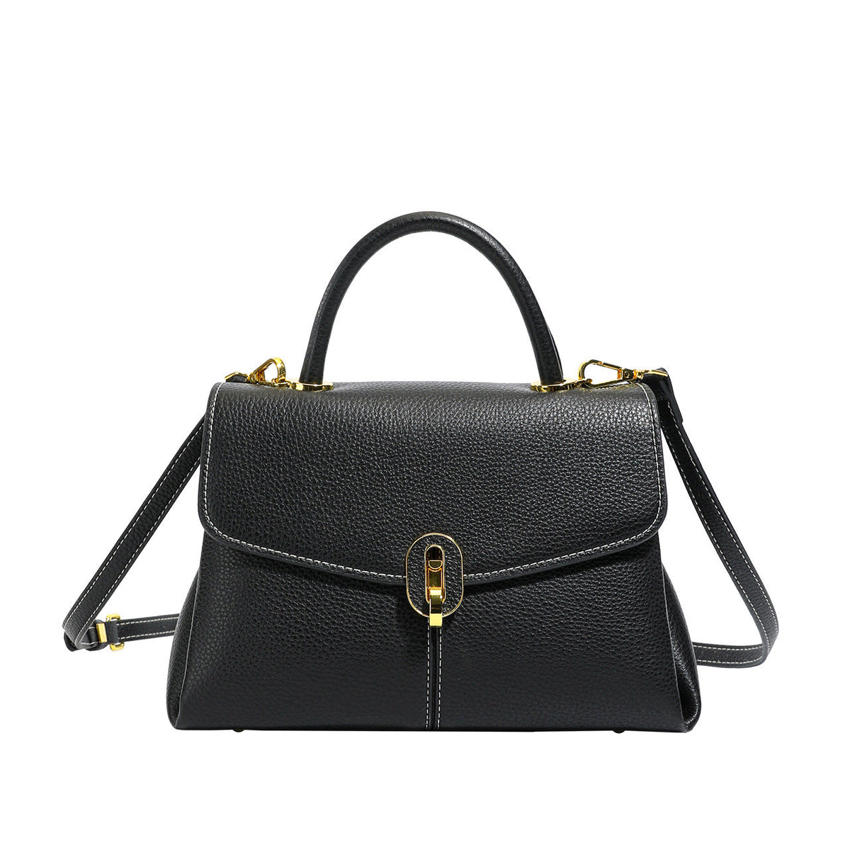 Elegant Handcrafted Structured Handbag LoungeYard — product view 5