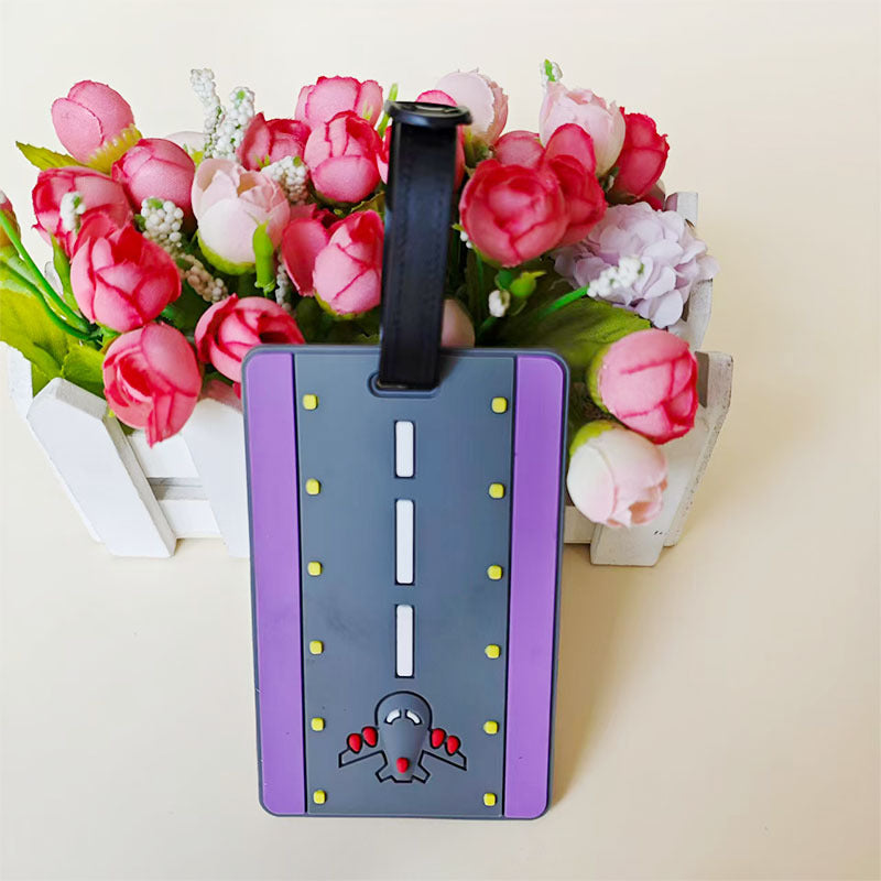 Unisex Creative Road-Themed Luggage Tag LoungeYard — product view 1