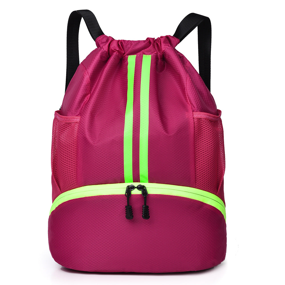 WoSporty Lightweight Drawstring Backpack LoungeYard — product view 2
