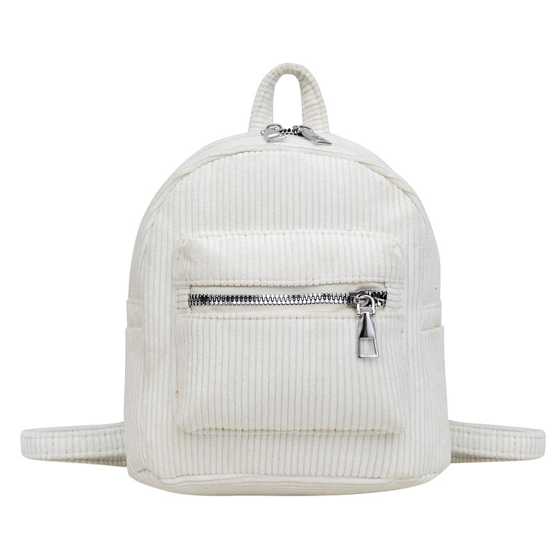 Corduroy Mini Backpack LoungeYard — product view 7
