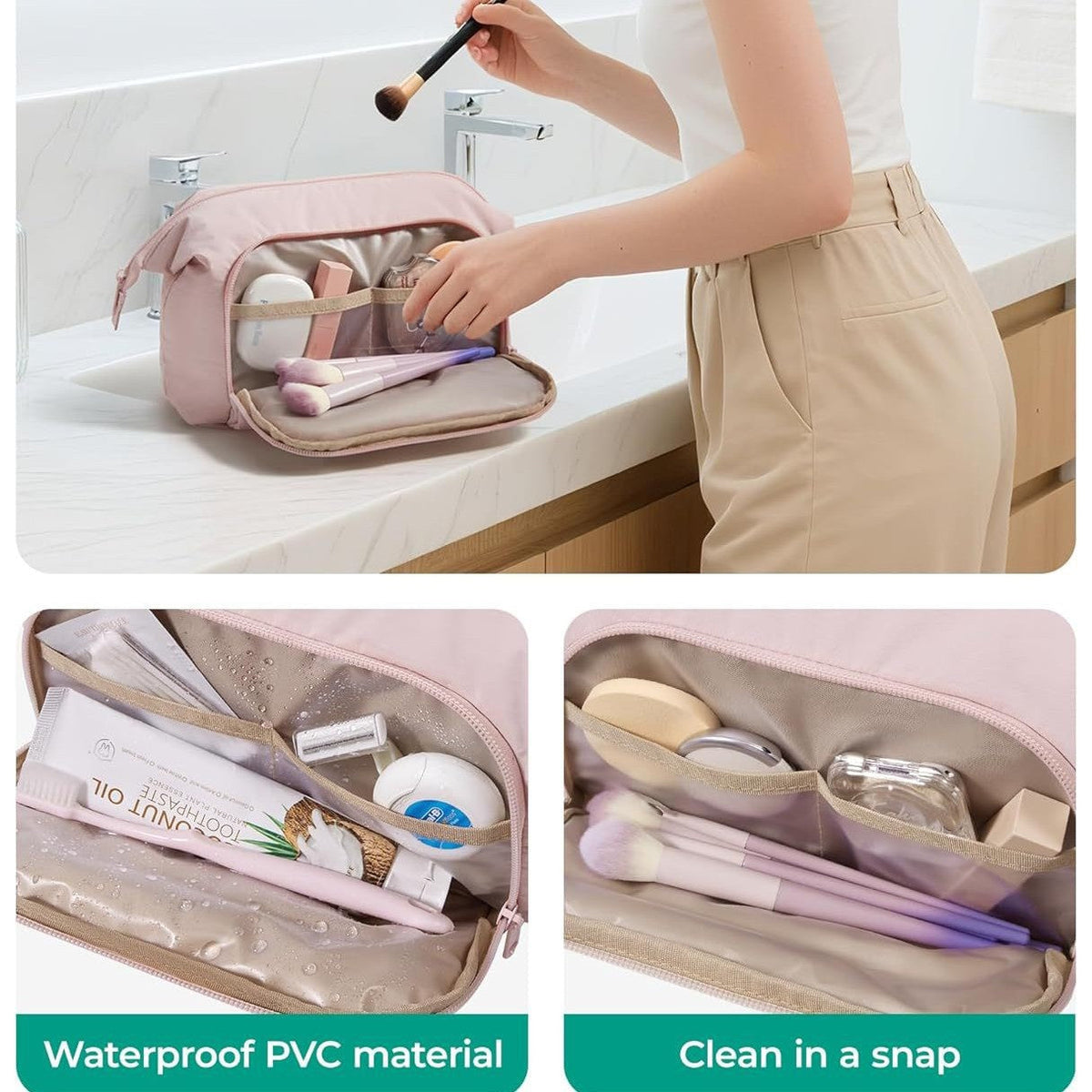 Travel Toiletry Bag LoungeYard — product view 3