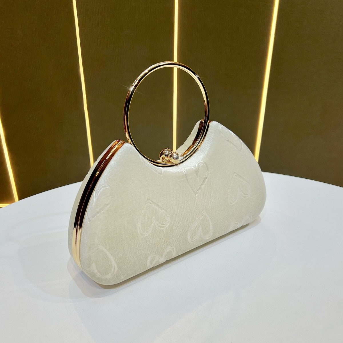 Heart-Embellished Handbag — product view 2