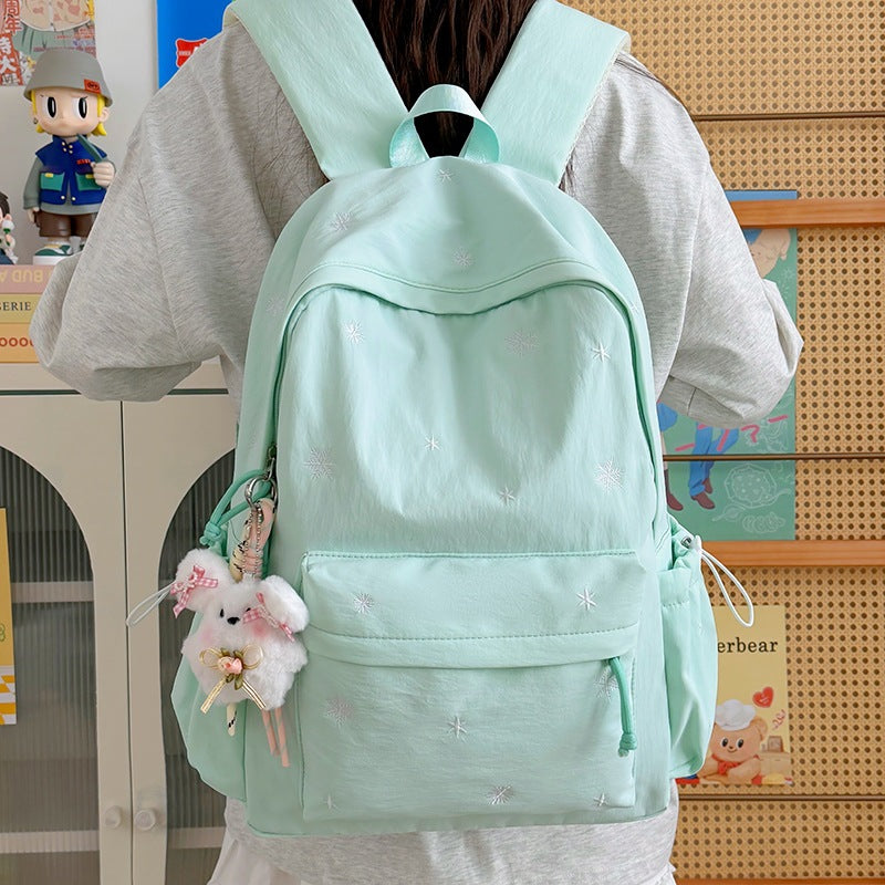 Cute Embroidered Backpack LoungeYard — product view 6